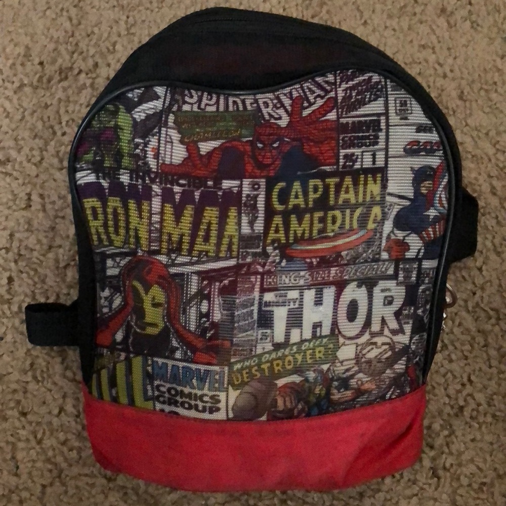 Superhero Mesh Backback